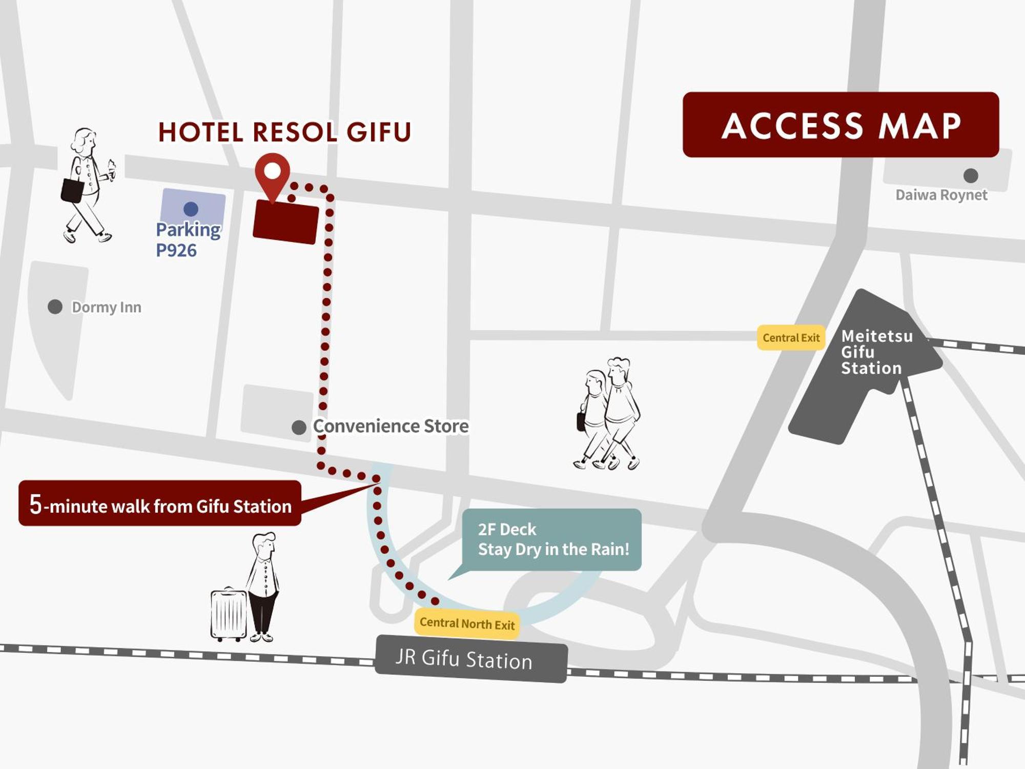 Hotel Resol Gifu Exterior photo